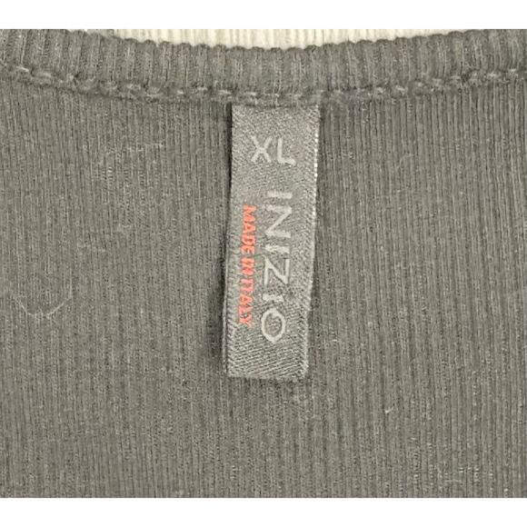 Inizio ONZ Linen Magic Dress Chore Pockets 3/4 Sleeve Black Midi XL Lagenlook - Picture 4 of 6